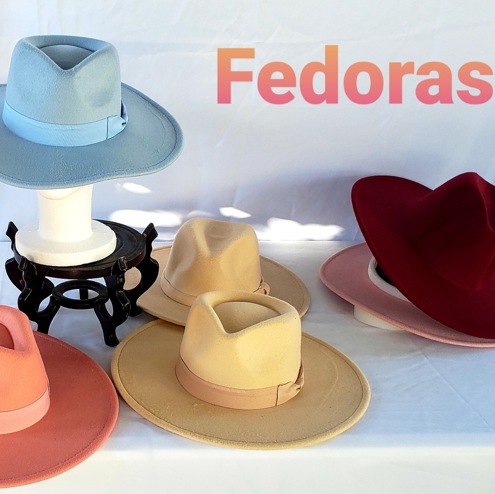 Ladies Wool Fedoras
